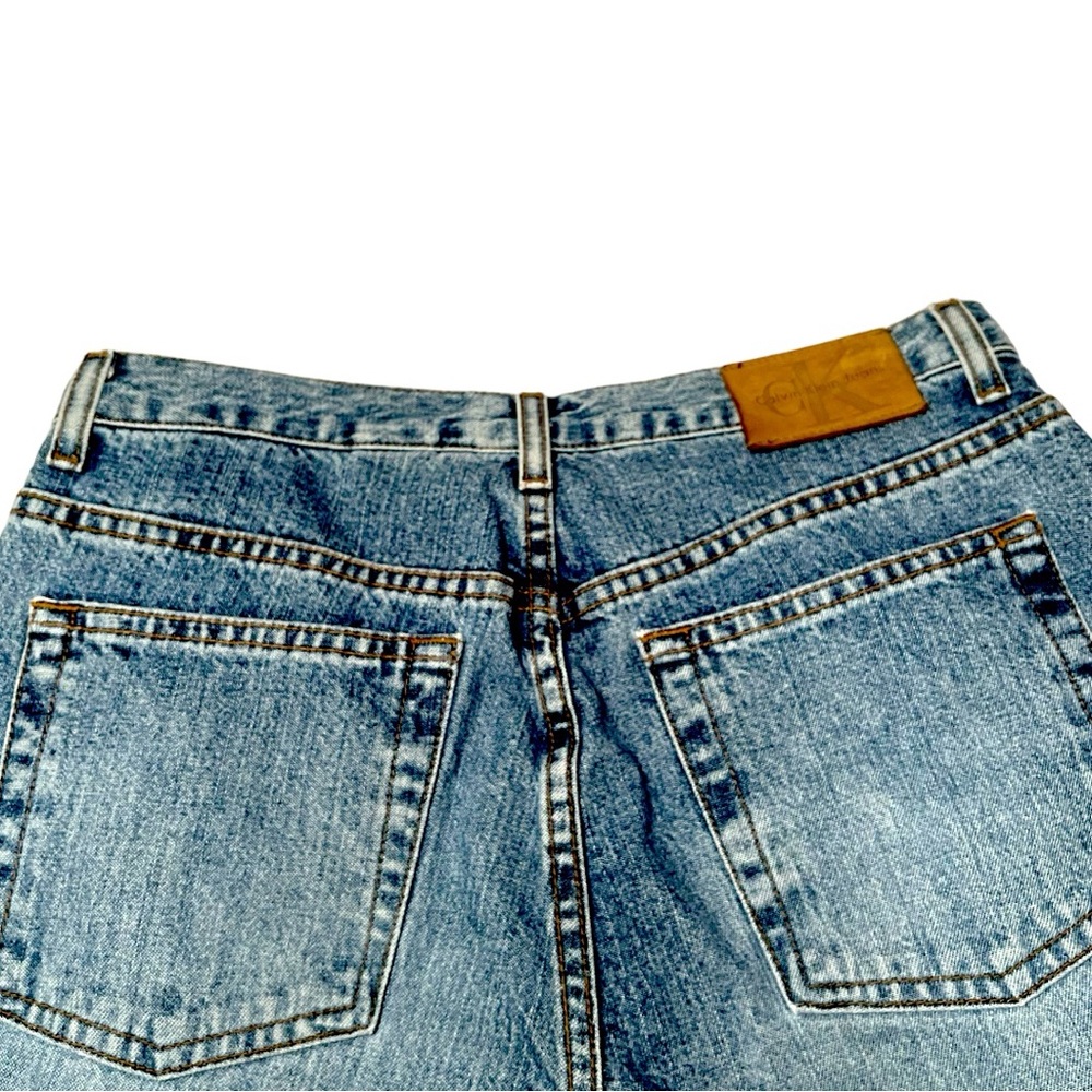 Vintage Calvin Klein Jeans Rare 90s Blue Jeans - Picture 4 of 12